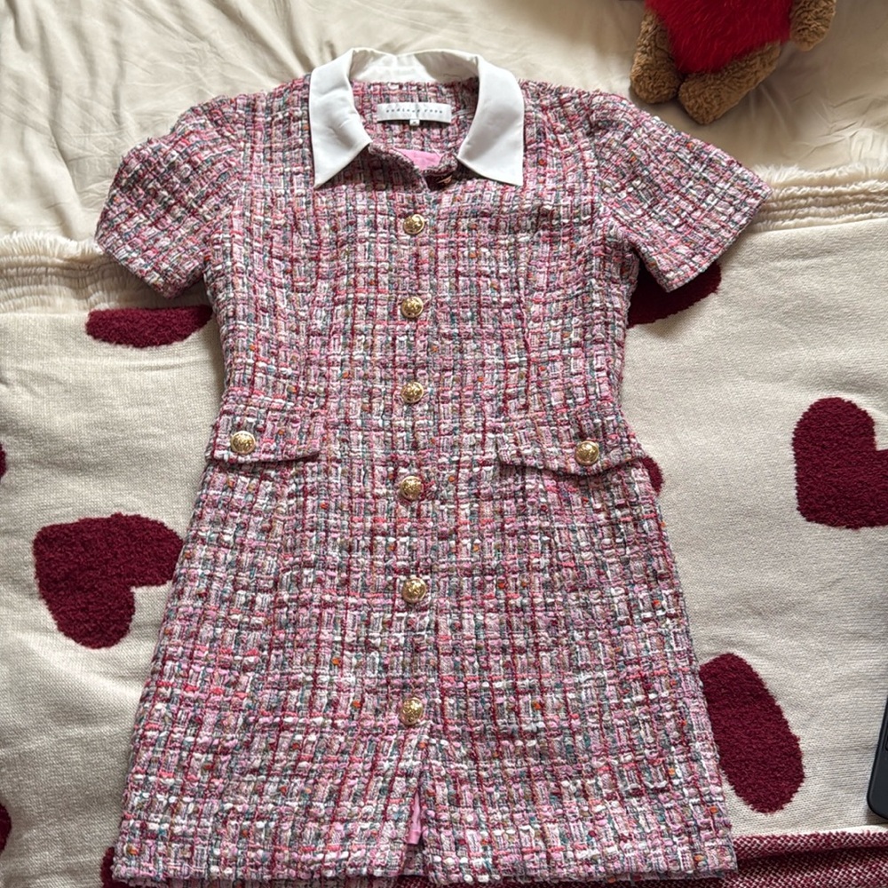 Endless rose tweed dress size M